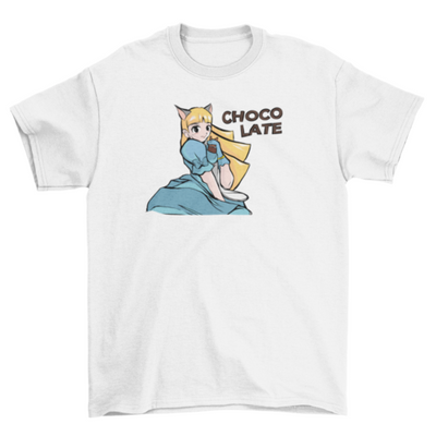 Cute manga Girl character t-shirt