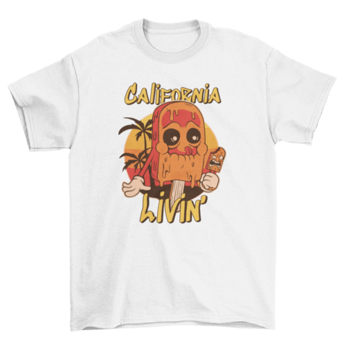 california ice cream t-shirt