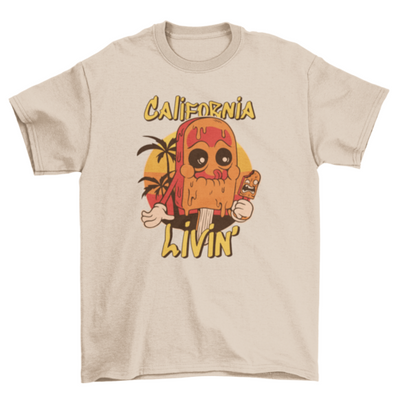 california ice cream t-shirt
