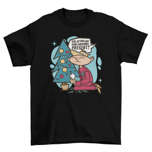 Funny christmas present t-shirt