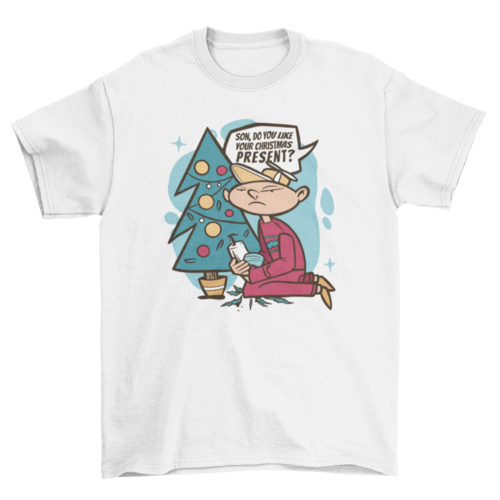 Funny christmas present t-shirt