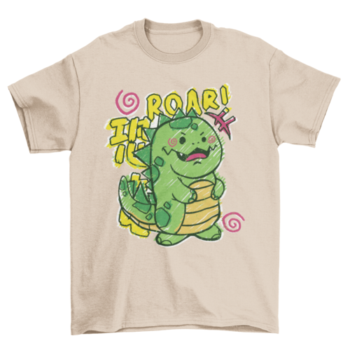 A Doodle dinosaur Youth t-shirt